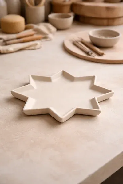 Glazed ceramic yerba mate set