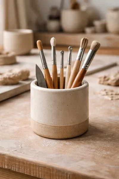 Complete artisan tableware set
